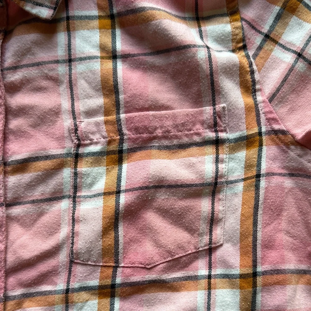 Girls Children’s Place Long Sleeve Plaid Shirt‎